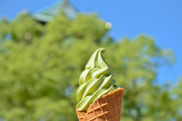 greentea ice cream