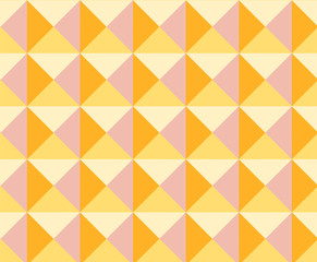 Colored abstraction in retro style made with triangles. Multicolor abstract background. Retro pattern