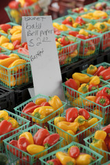 fresh baby bell peppers