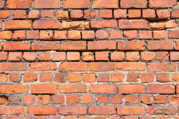 Fototapeta premium Red Brick Wall Texture Background