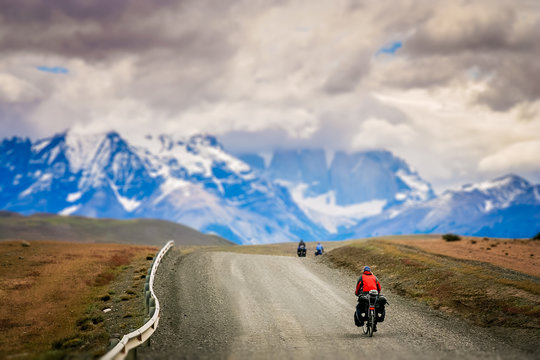 Cycling in Torres del Paine National Park