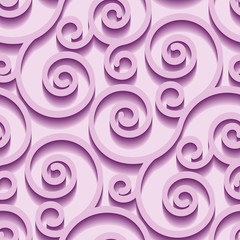 Seamless ornament swirl pattern
