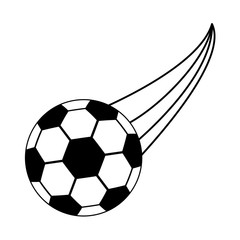 football or soccer ball sport or fitness related icon image