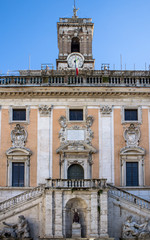 Senatorial palace at the Capitoline hill in Rome