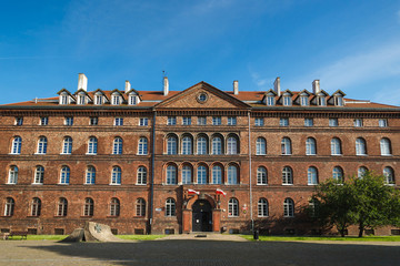 Obraz premium Main post office of Gdansk