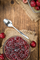 Fresh made Cherry Jam