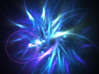Abstract fractal background