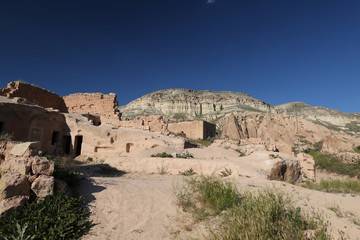 Ruins in Cavusin Village, Cappadocia