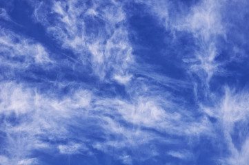 Blue sky background