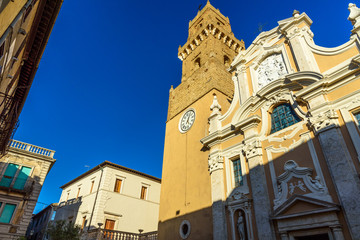 The church of Pitigliano