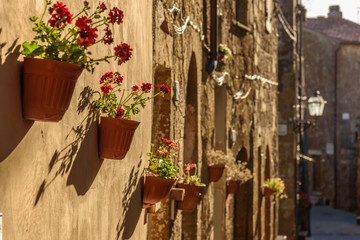 Street and alley of Pitigliano