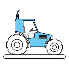 tractor vector illustration