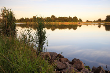 Sommeridylle am Nord-Ostsee-Kanal