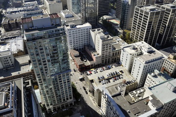 Aerial View of Vancouver, Canada