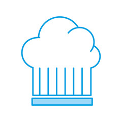 chef hat isolated icon