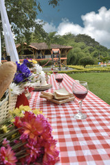 picnic en finca