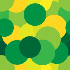 Confetti seamless pattern, vector illustration