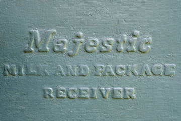 Majestic Milk and Package Receiver Metal Door