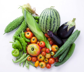夏野菜の集合　