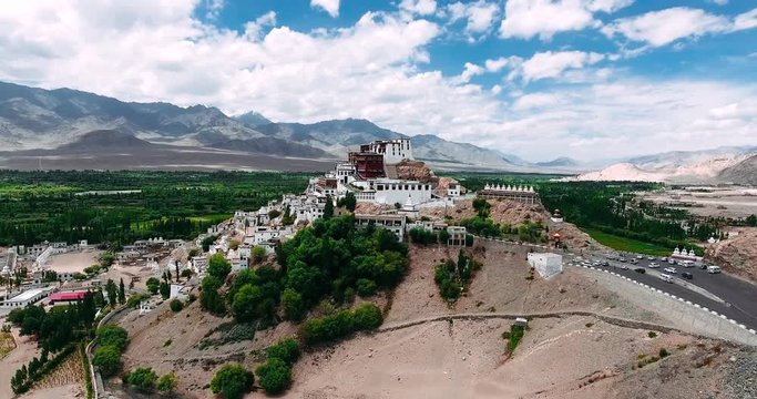 Thiksay Gompa or Thiksay Monastery is a gompa affiliated with the Gelug sect of Tibetan Buddhism. 
