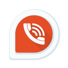 Call Contact button Illustration