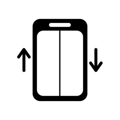 elevator service isolated icon