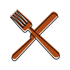 fork and knife cutlery