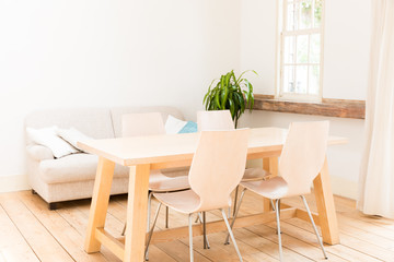 interior of simple living room