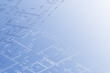 Obraz premium Background of architectural drawing