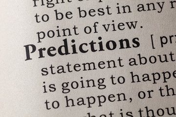 definition of predictions