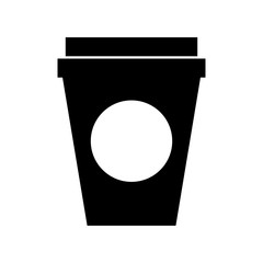coffee plastic cup icon