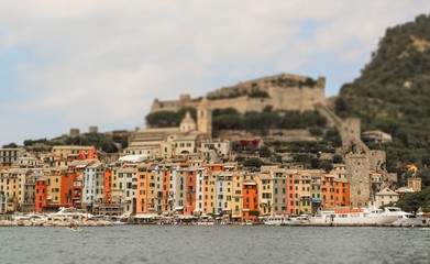 paesaggio marino ligure, porto venere