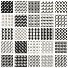 Abstract concept vector monochrome geometric pattern. Black and white minimal background. Creative illustration template. Seamless stylish texture. For wallpaper, surface, web design, textile, decor.