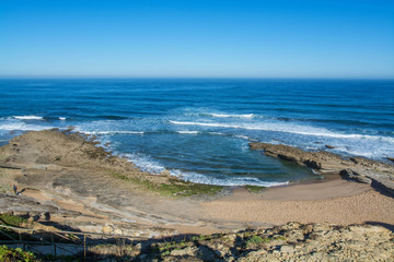 Empa beach in Ericeira, Portugal.