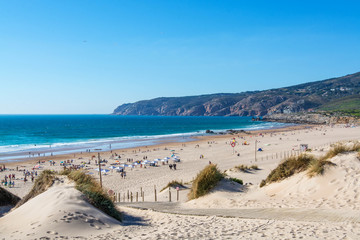 Guincho beach in Cascais, Portugal.