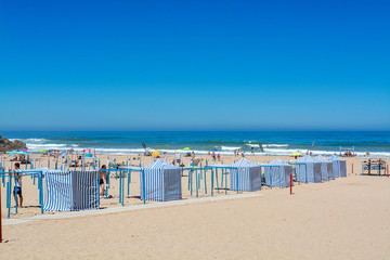 Macas beach in Sintra, Portugal.