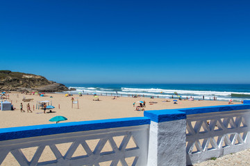 Macas beach in Sintra, Portugal.