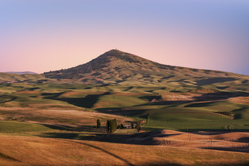 Steptoe Butte near Colfax, Washington