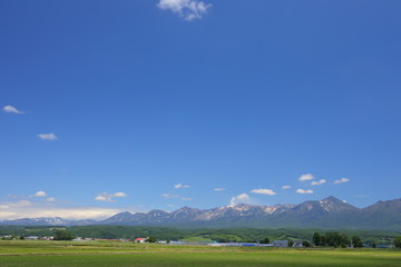 Landscape of Biei Hokkaido Japan