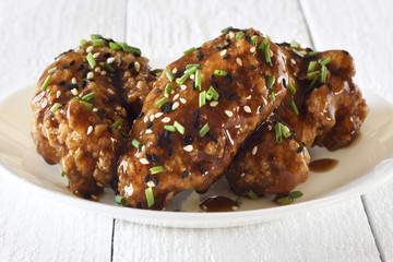 Chicken wings, teriyaki style
