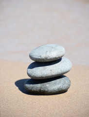 Fototapeta na wymiar yoga stones