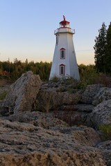Fototapeta na wymiar Lighthouse Tobermory