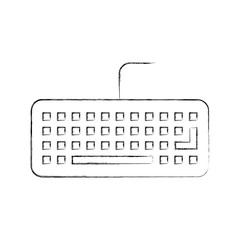 computer keyboard isolated icon