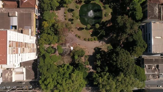 Aerial View of Ribeirao Preto city in Sao Paulo, Brazil