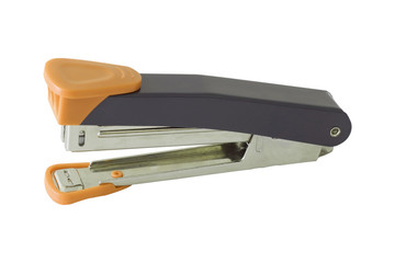 Stapler isolated on a white background with clipping path.