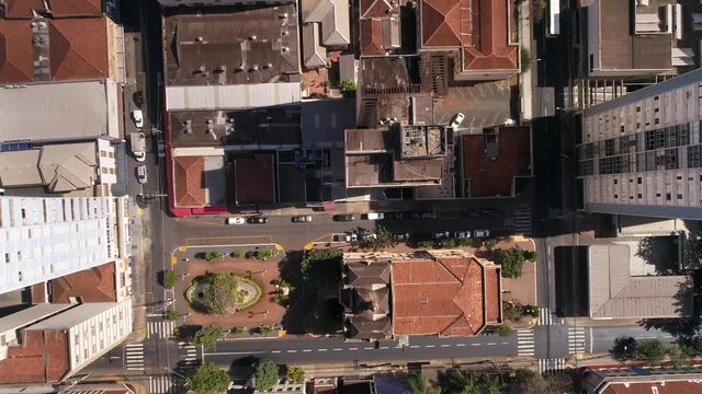 Aerial View of Ribeirao Preto city in Sao Paulo, Brazil