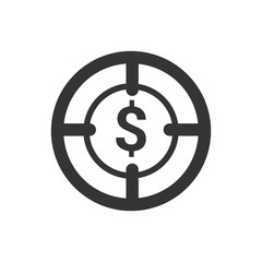Financial Target Icon