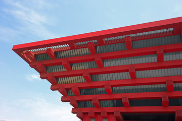 The red building of local features