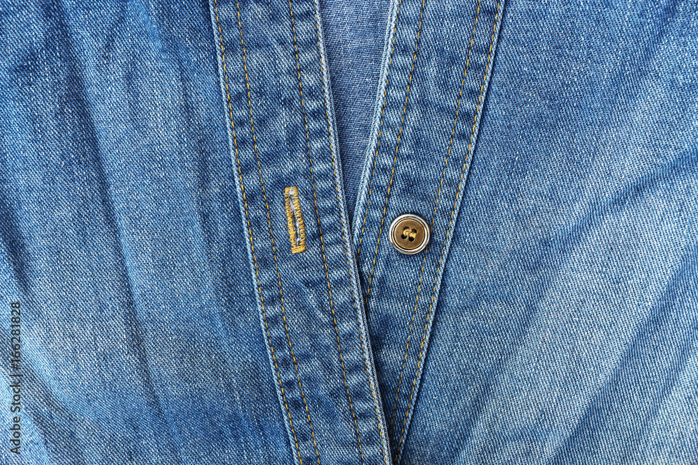 Aufkleber jeans button and buttonhole for pattern and design