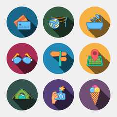 free travel icons